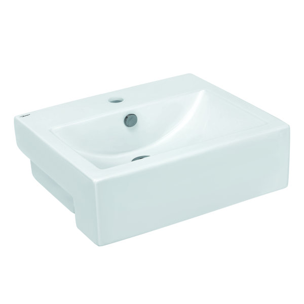 Jaquar Designer 520Mm White Ceramic Circular Countertop Basin Bathroom